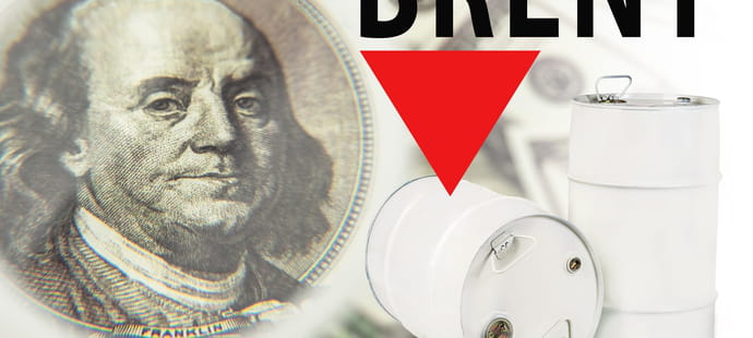 Le baril de Brent passe sous les 75&nbsp;dollars pour la premi&egrave;re fois depuis le d&eacute;but de la guerre au Moyen-Orient
