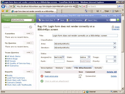 interface utilisateur de test case management