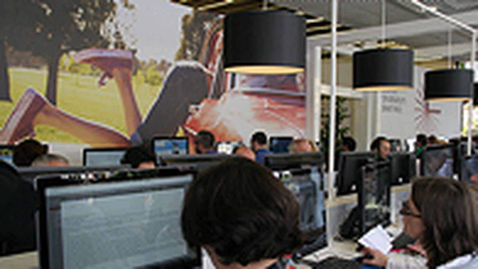 La salle de presse