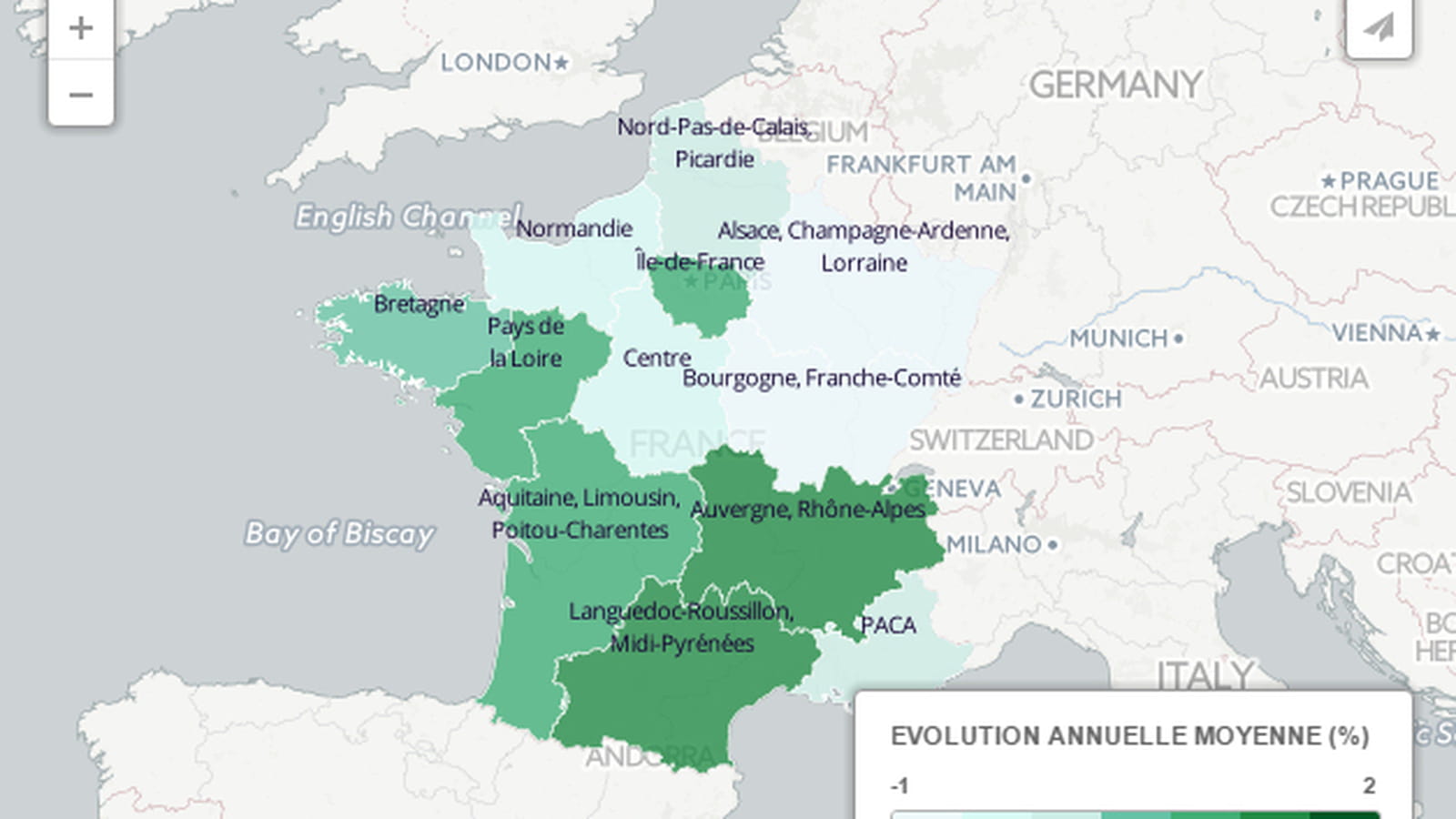 Evolution de la population