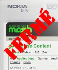 nokia a fermé son réseau social sur mobile mosh au début de l'année 
