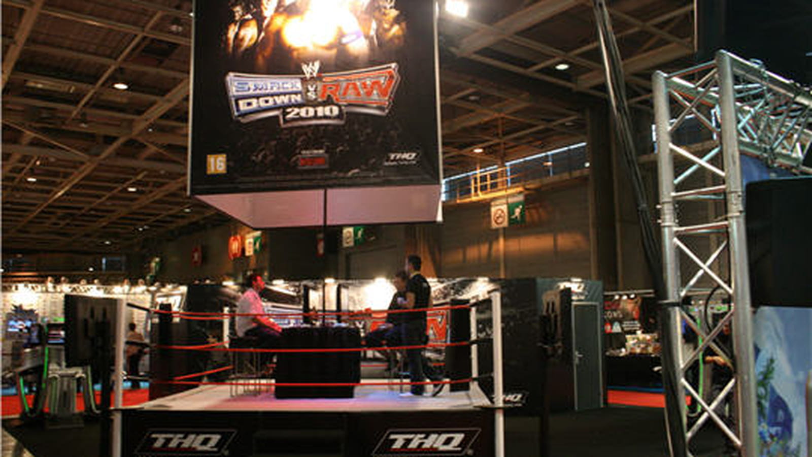 Sur le ring