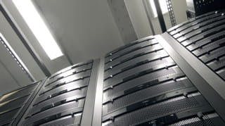 baies au sein du data center de numergy.