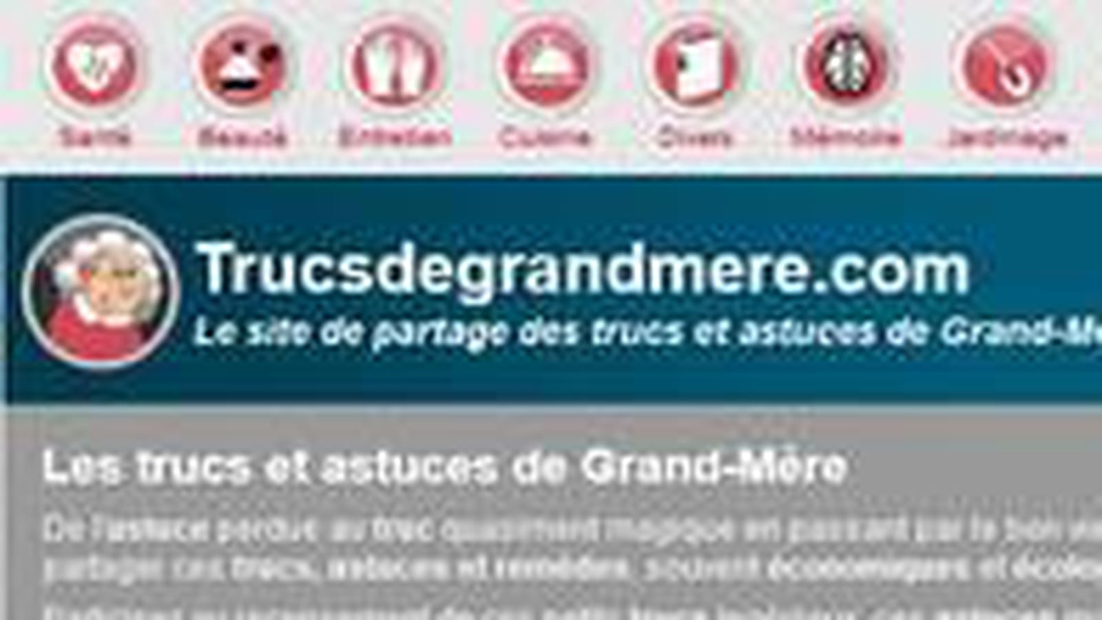 Astuces de grand-mère