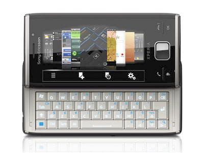 le xperia fidèle à son clavier coulissant