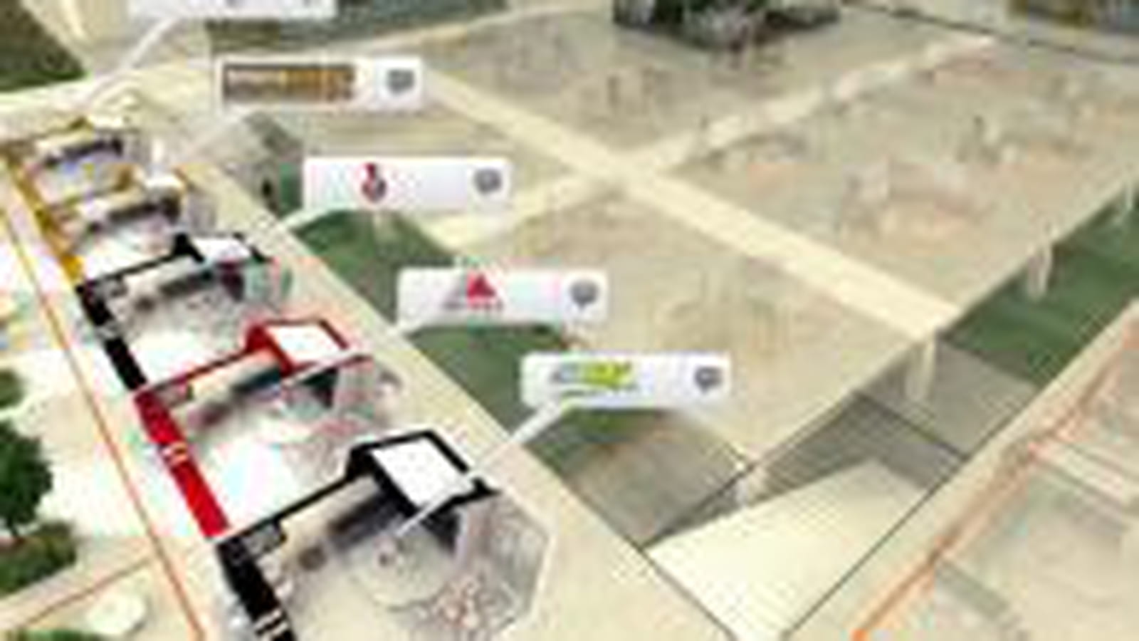 Apercu des stands