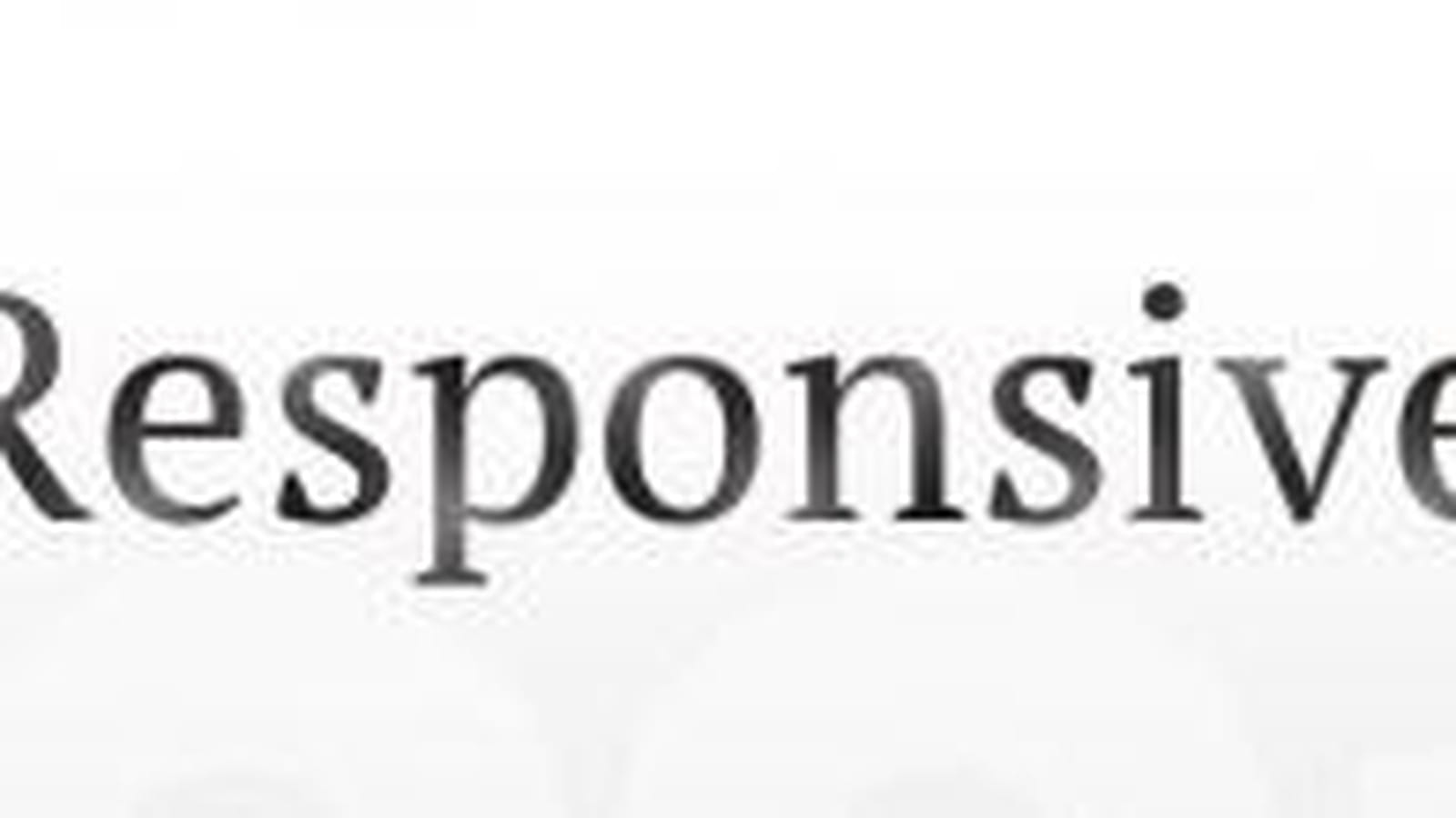 Responsive design