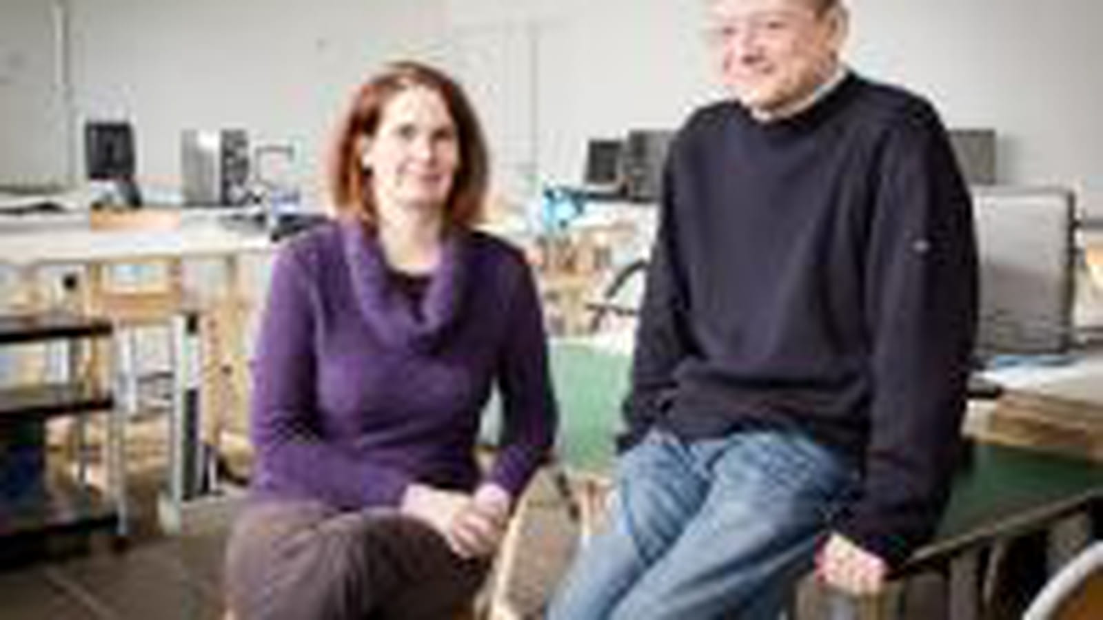 Emmanuelle Roux et Laurent Ricard