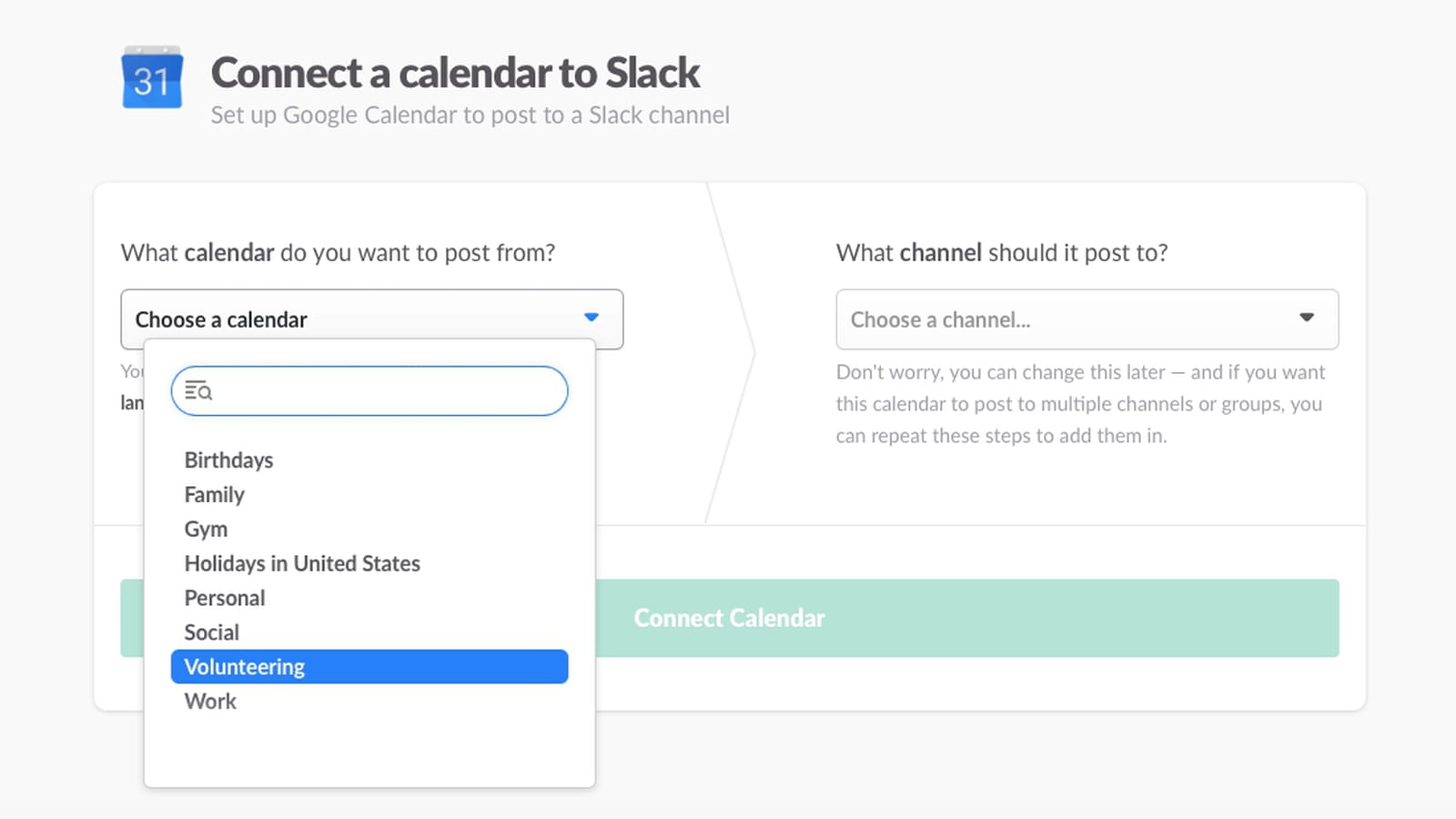 Google Calendar