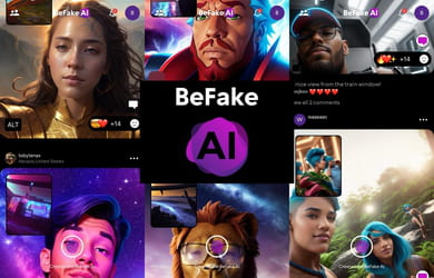 BeFake, ce réseau social où vos amis sont augmentés par IA