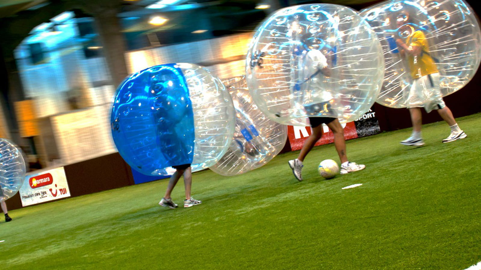 Football en bulles
