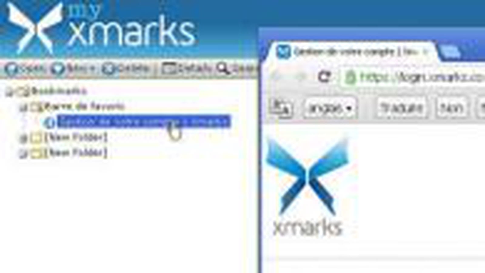 Xmarks Bookmark Sync