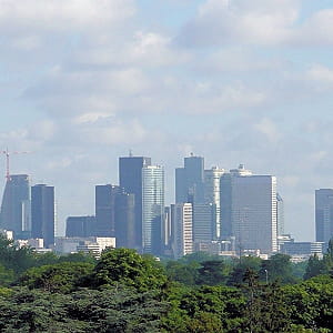 le quartier d'affaires de la défense.