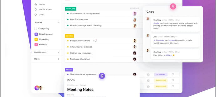 Plateformes collaboratives&nbsp;: ClickUp prend l'ascendant sur Notion
