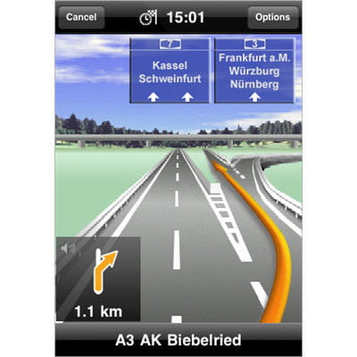 navigateur gps pour iphone