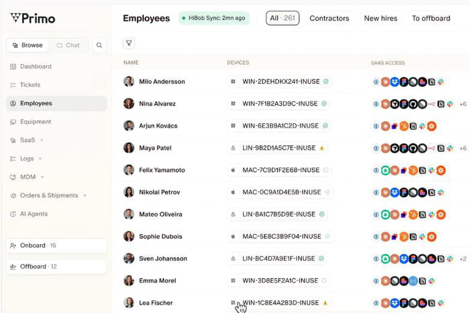 Primo lève 8 millions de dollars pour sa plateforme qui centralise la gestion IT des entreprises