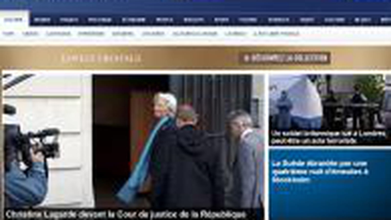 Yahoo! Actu en 2013
