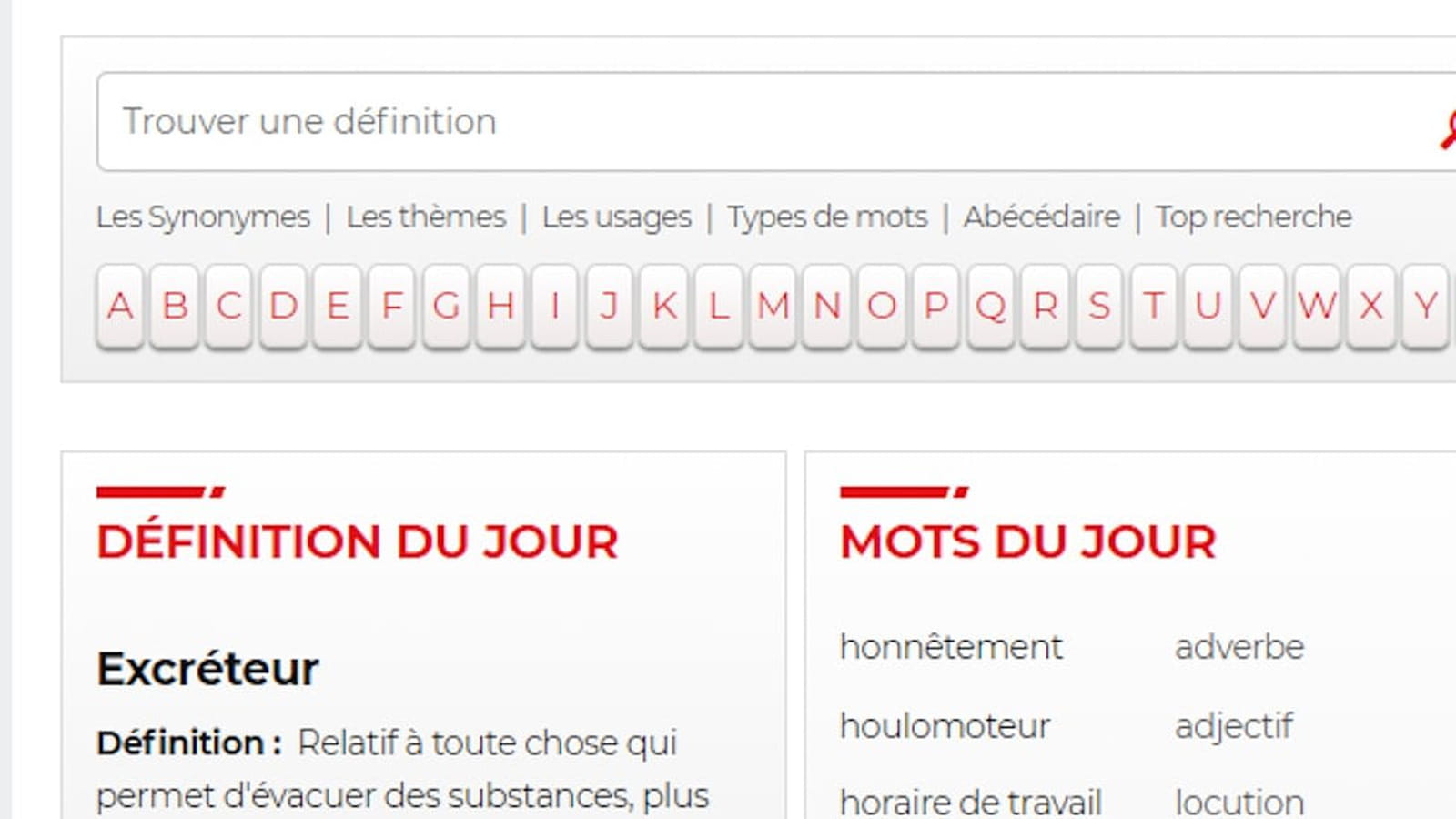Dictionnaire