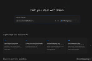 Comment cr&eacute;er une web app de recherche immo en quelques secondes avec Google AI Studio