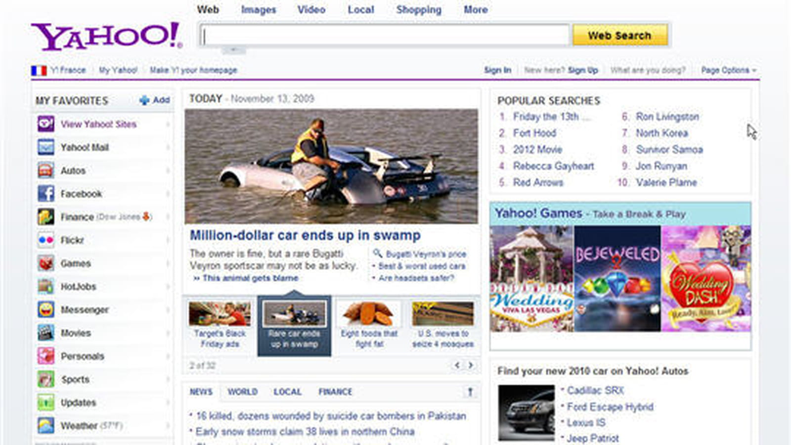 Yahoo en 2009