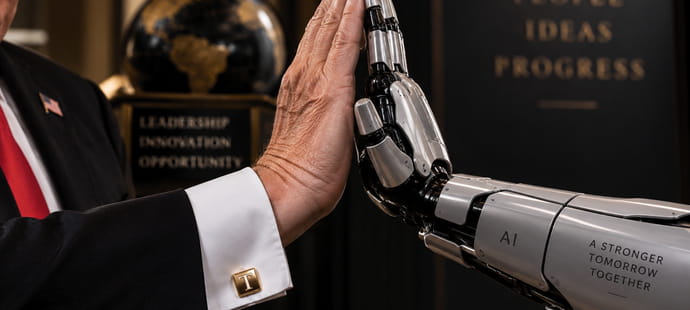 Les Etats-Unis vont "officiellement" renommer l'intelligence artificielle en "super intelligence"