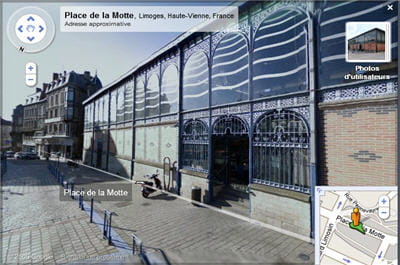 les halles de limoges, place de la motte