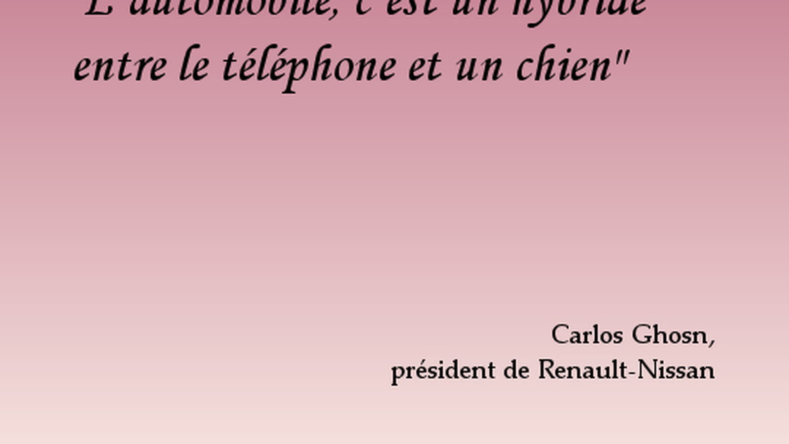 Carlos Ghosn