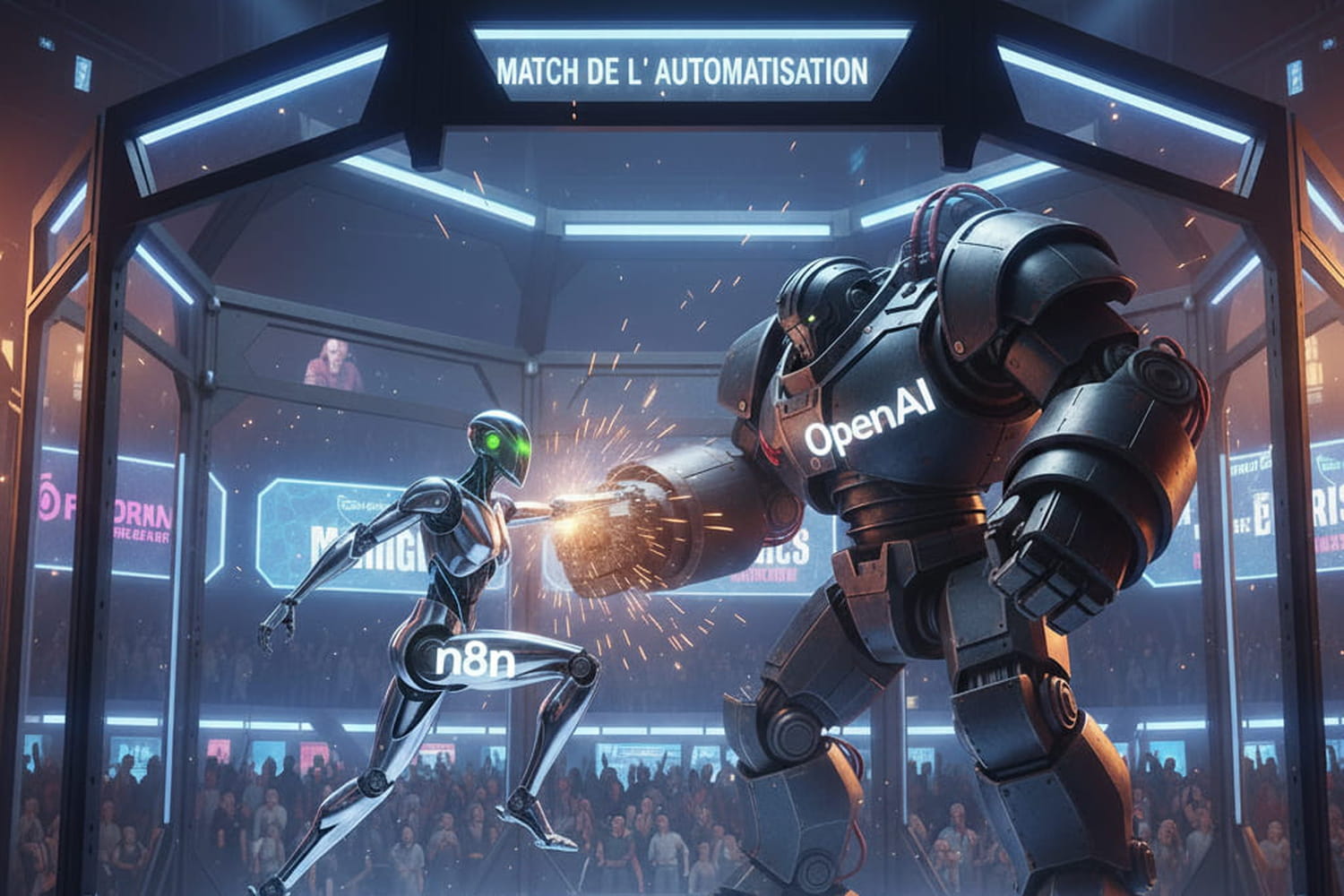 AgentBuilder vs n8n, le match des plateformes d'automatisation par IA