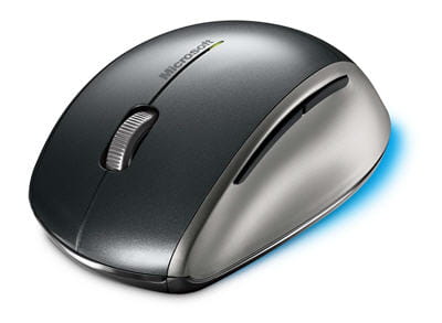 vue de profil de la explorer mouse