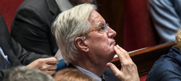 Promis &agrave; la censure, Barnier esp&egrave;re encore un "r&eacute;flexe de responsabilit&eacute;" des d&eacute;put&eacute;s