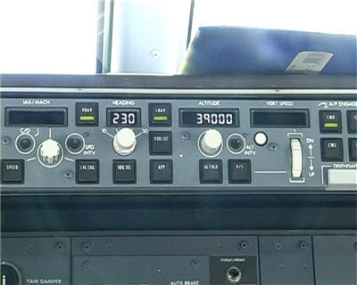 commandes du pilote auto
