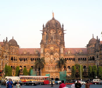 une vue de bombay.