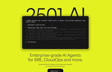 2501.AI lève deux millions d'euros pour automatiser la gestion des incidents IA avec des agents