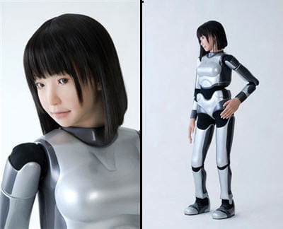 son nom de code : hrp 4c. mannequin de mode de son état.