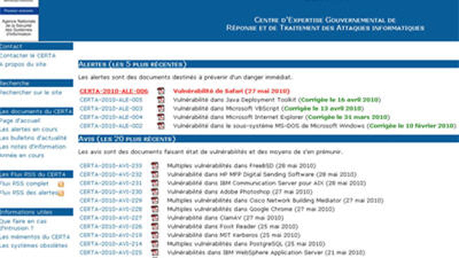 Actu sécurité