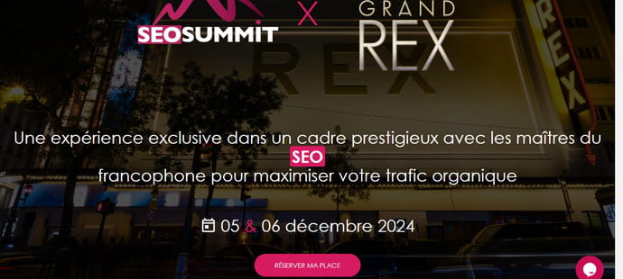 SEO Summit 2024&nbsp;: l'&eacute;v&eacute;nement SEO se tiendra les 5&nbsp;et 6&nbsp;d&eacute;cembre &agrave; Paris