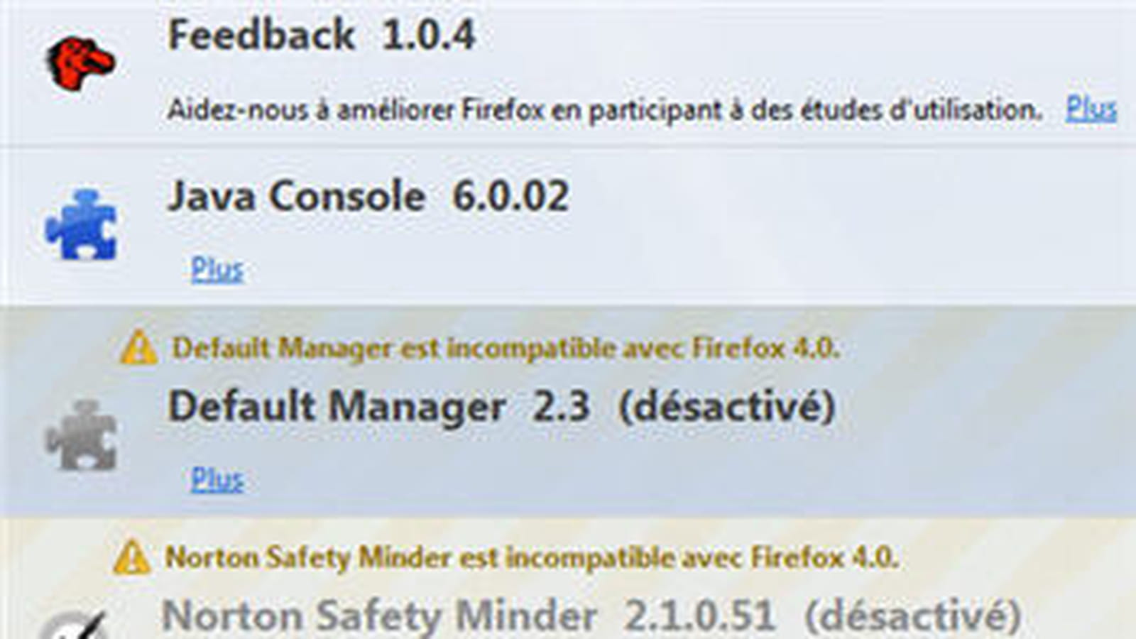 Passer à Firefox 4