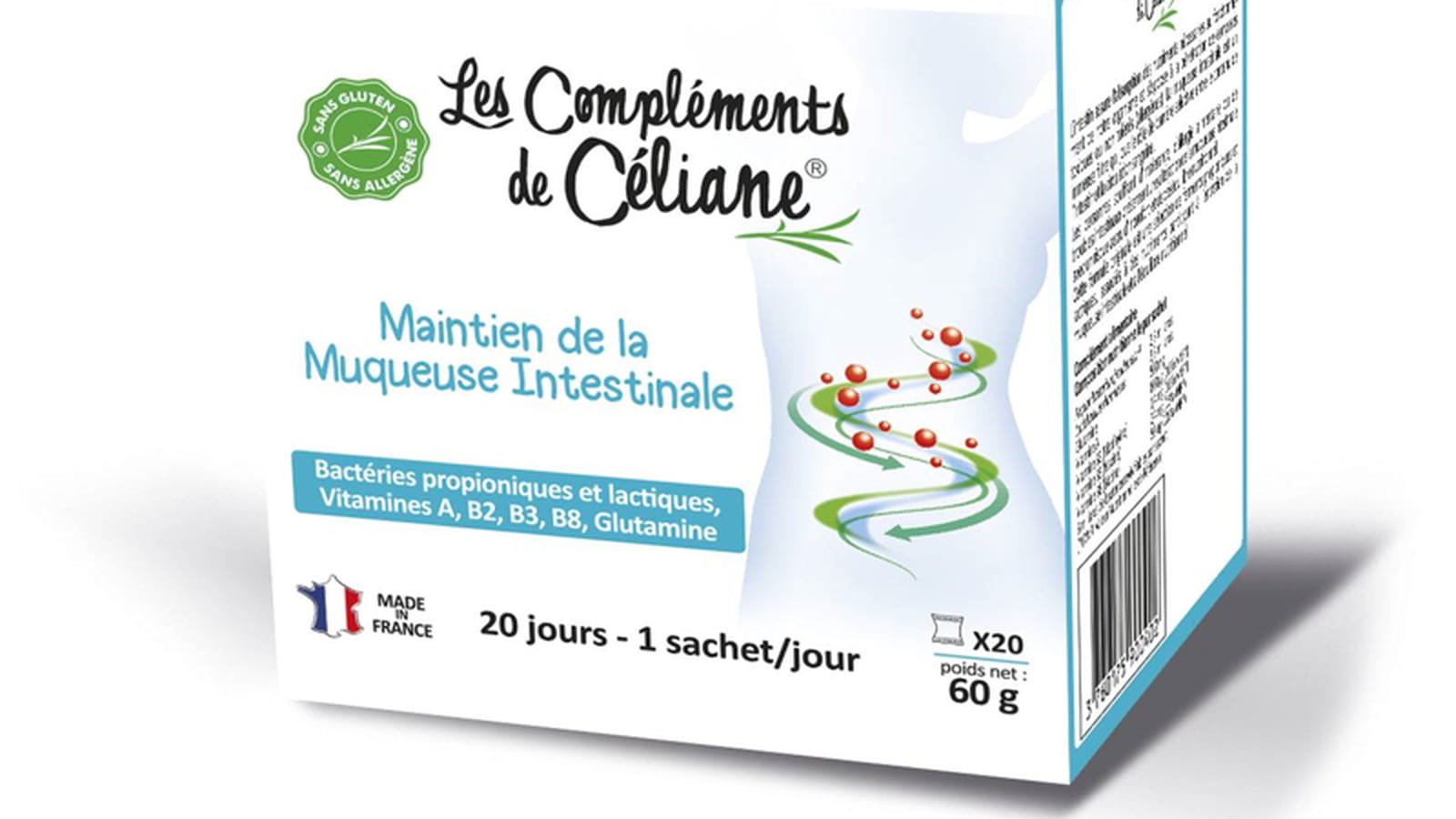 Complément alimentaire sans gluten