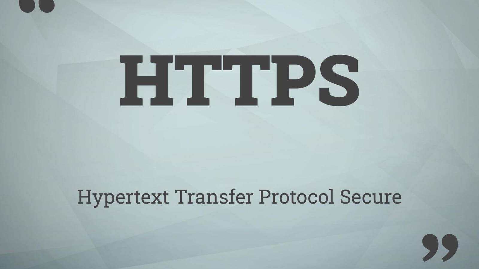 HTTPS
