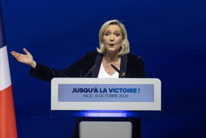 A Nice, Marine Le Pen et le RN lancent leur "campagne permanente"