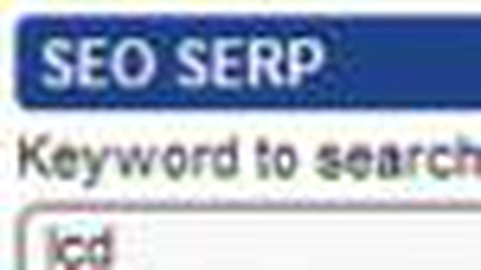 SEO SERP