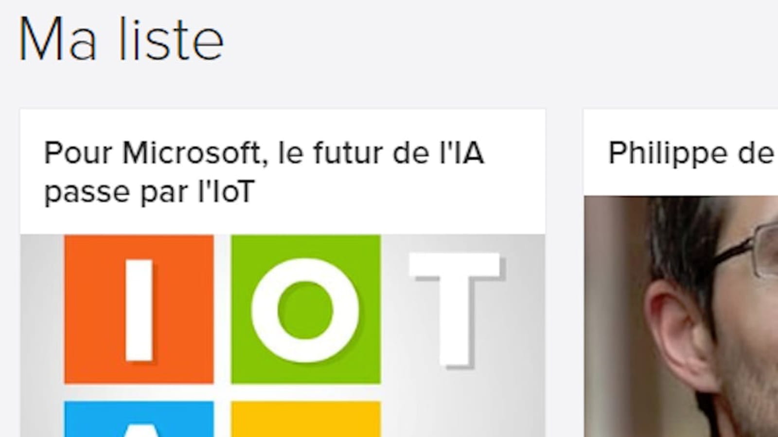 Garder un article