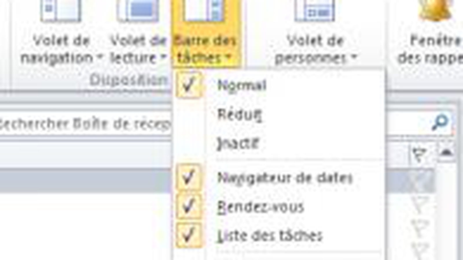 Personnaliser l'affichage
