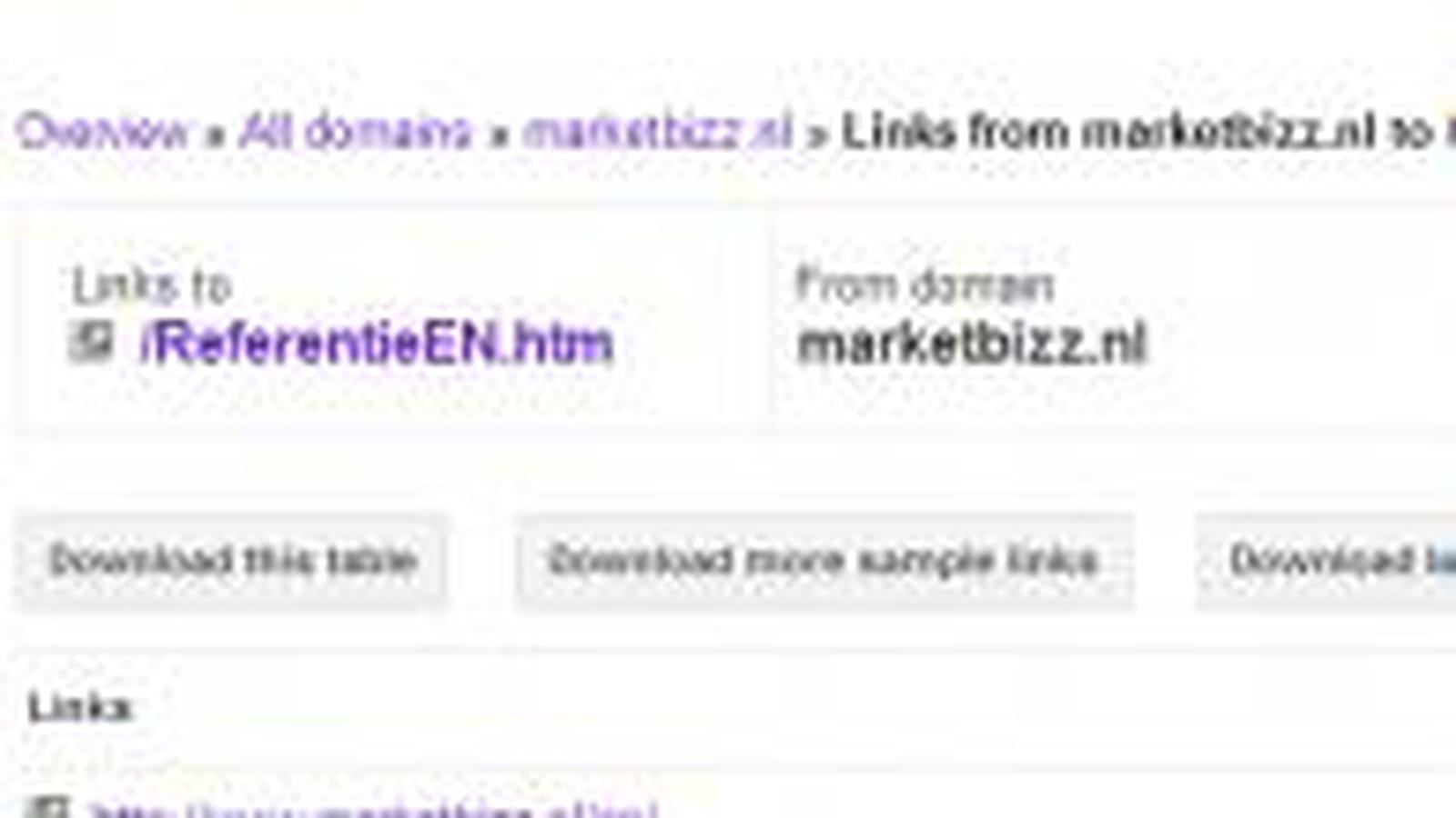 Backlinks dans GWT