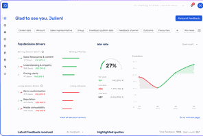 Diffly lève 1,3 million d'euros pour démocratiser la win-loss analysis en Europe