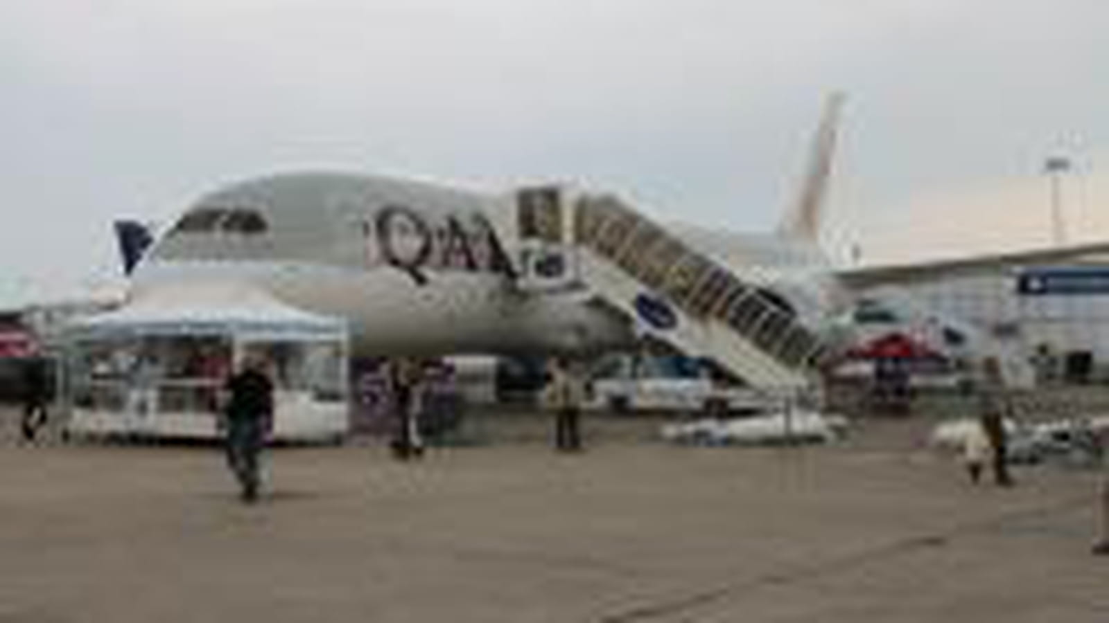 Visite du Boeing Dreamliner