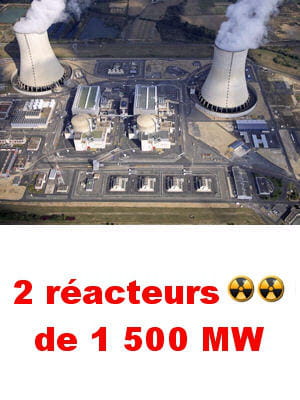 d'après edf, ce site dispose de réacteurs, de turbines et de salles de commande