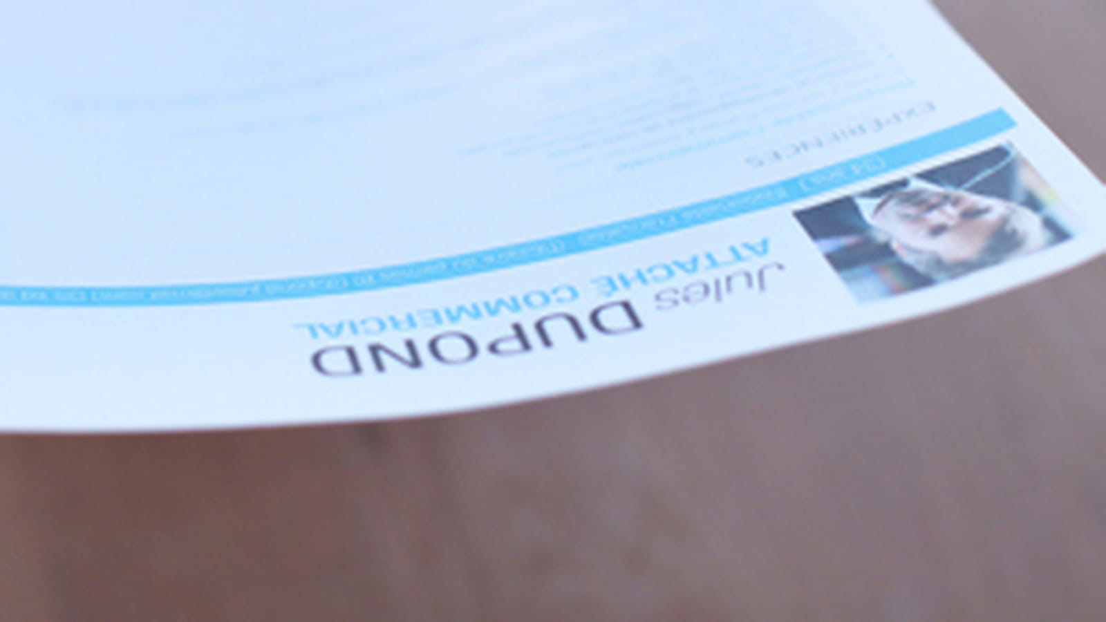 Candidature personnalisée