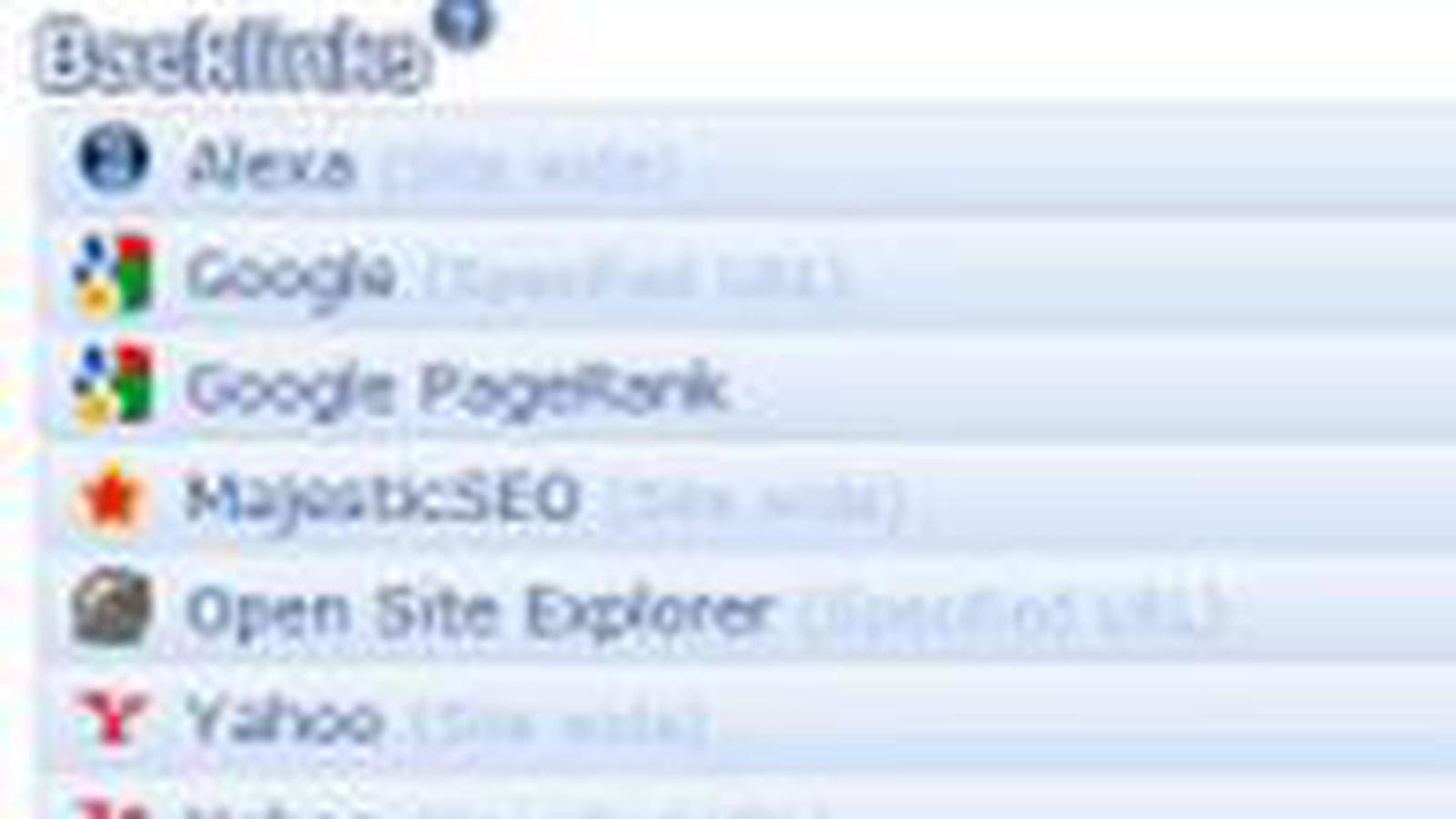 SEO for Chrome