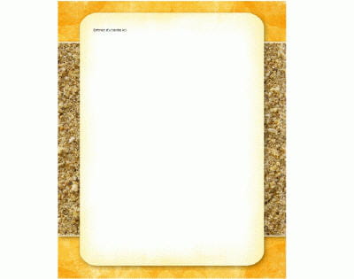 Papier à lettre estival